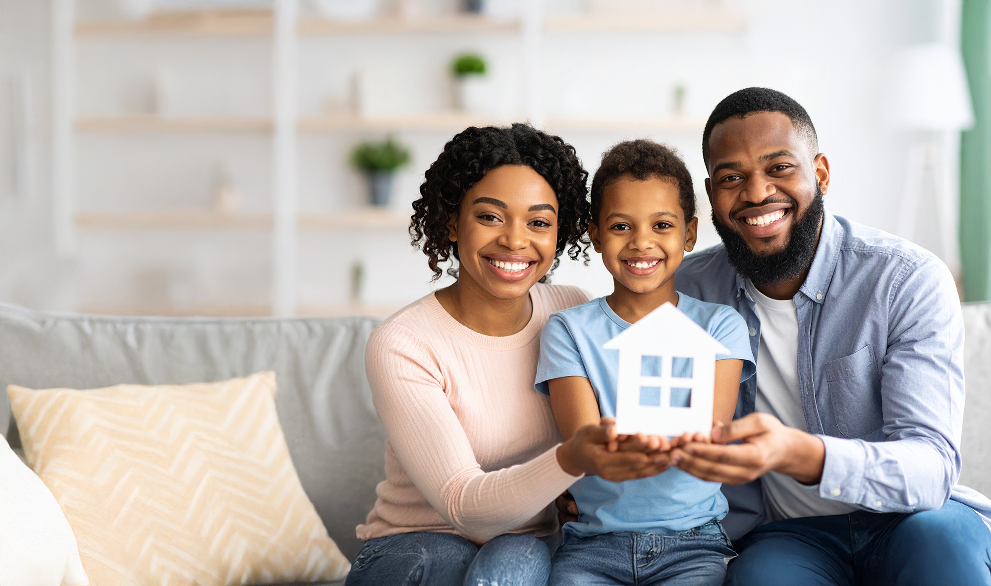 Familia en casa